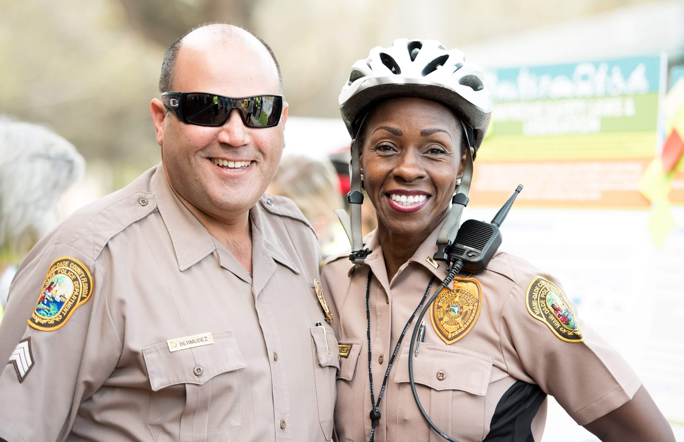 Image of Miami-Dade County Officers.