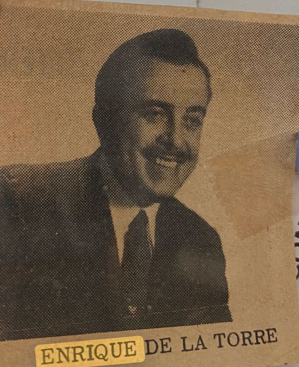 photo of Enrique de la Torre