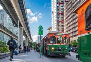 photo of city of miami trolley