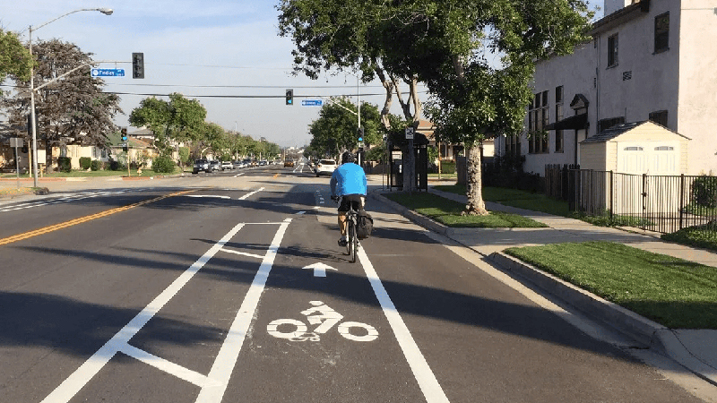 buffered bike lane