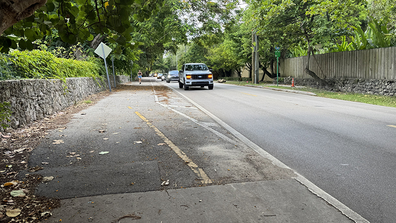 Paved Shoulder